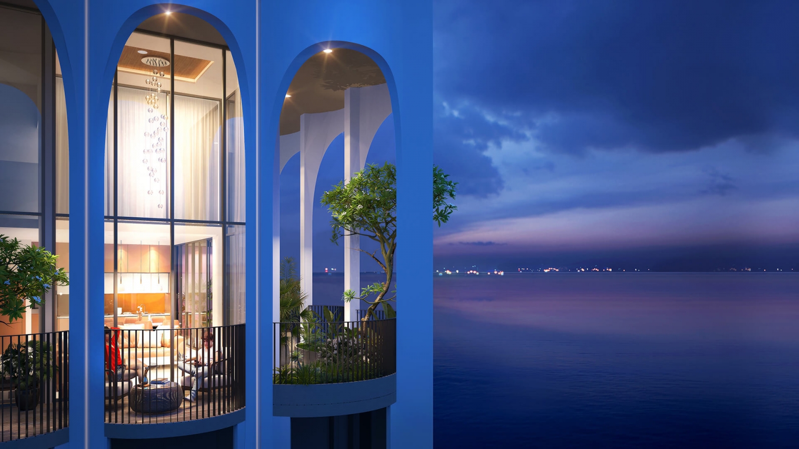 Phối cảnh dự án căn hộ Asiana Luxury Residences Đà Nẵng