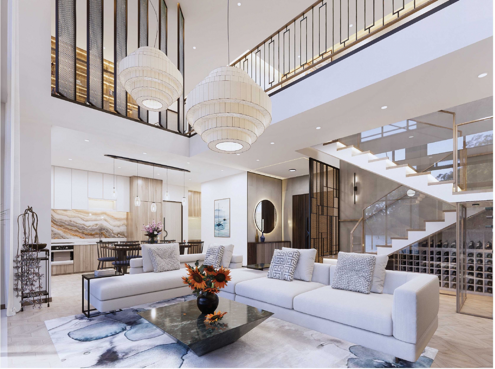 Thiết kế căn Penthouse dự án Asiana Luxury Residences Đà Nẵng